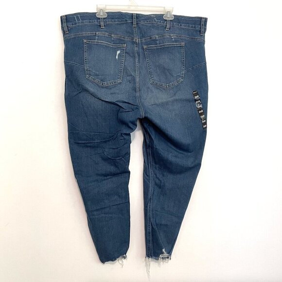NWOT TORRID Plus Size Bombshell Skinny Premium Stretch High Rise Destructed Jean - Picture 14 of 16